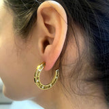 Diamante Hoops