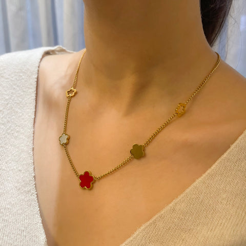 The Red Flower - Necklace