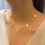 The Leaf - Ivory Necklace Set